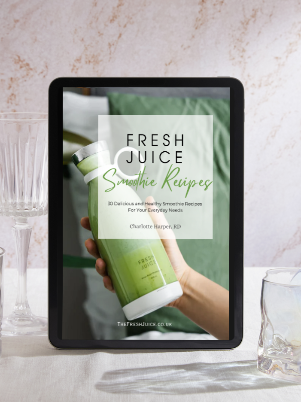 Le livre électronique de recettes Fresh Juice™